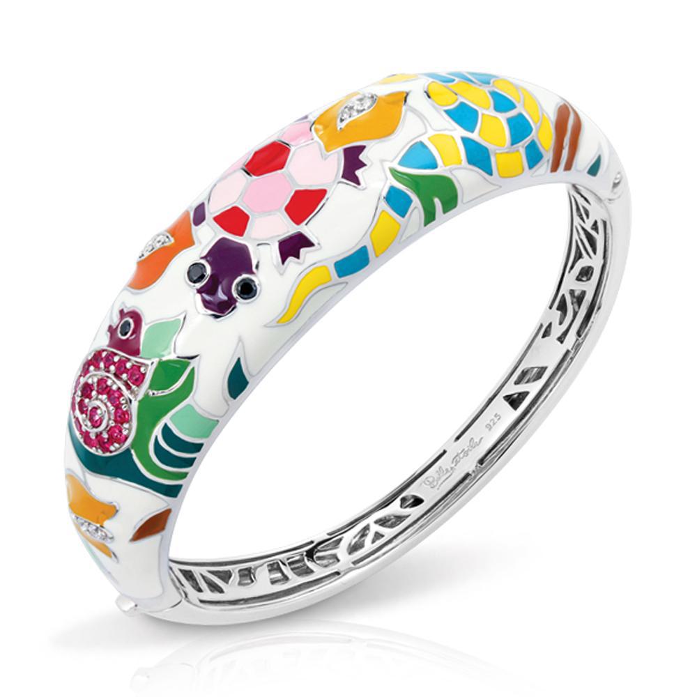 Galapagos Bangle in white