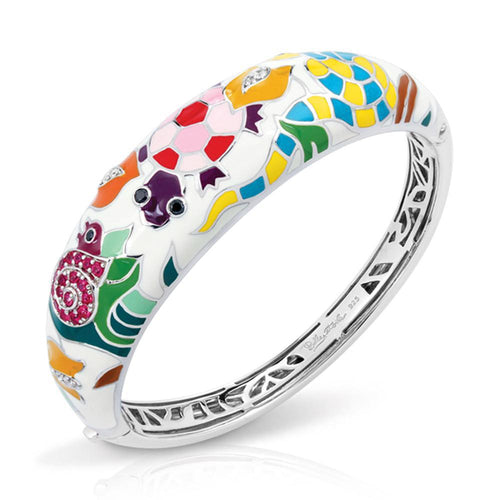 Galapagos Bangle in white