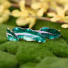Belle Etoile Lily Leaf Bangle Bracelet