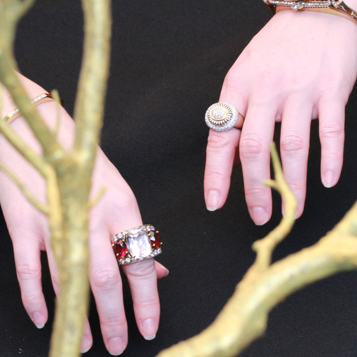 Estate 14K Diamond Fashion Rings | Carroll's (view 2)