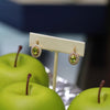 14K Gold Peridot & Diamond Earrings