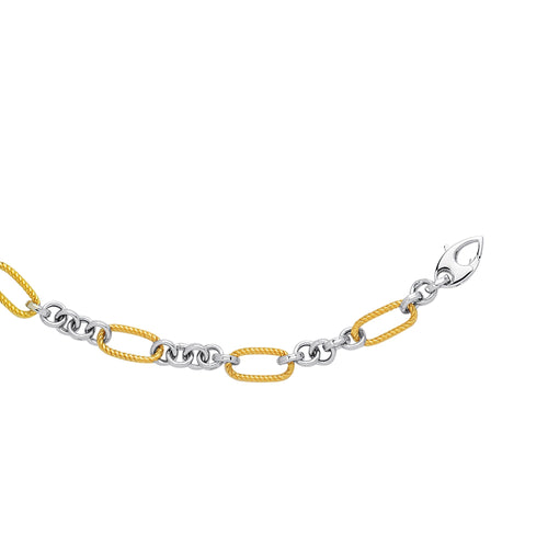 14K Two-Tone Gold Bracelets | Carroll's