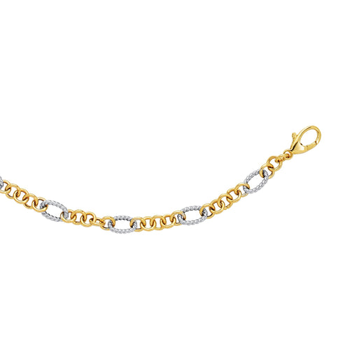 14K Two-Tone Gold Chains | Carroll's