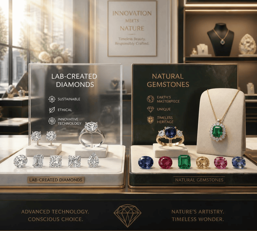 Lab vs Natural Diamonds & Gemstones
