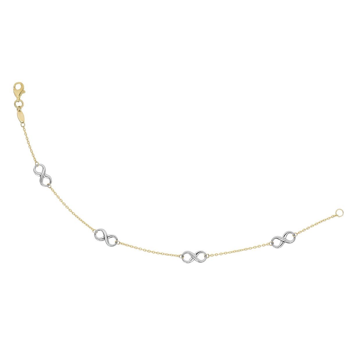 14K Two-Tone Gold Necklaces | Carroll's