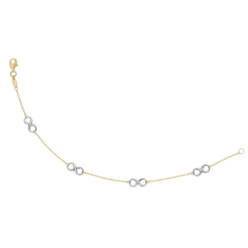 14K Two-Tone Gold Necklaces | Carroll's