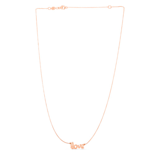 14K Rose Gold Necklaces | Carroll's