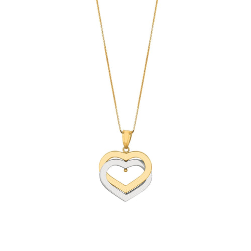 14K Two-Tone Gold Necklaces | Carroll's