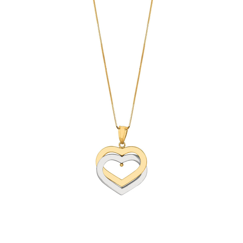 14K Two-Tone Gold Necklaces | Carroll's