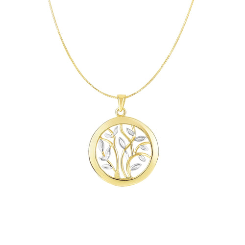 14K Two-Tone Gold Necklaces | Carroll's