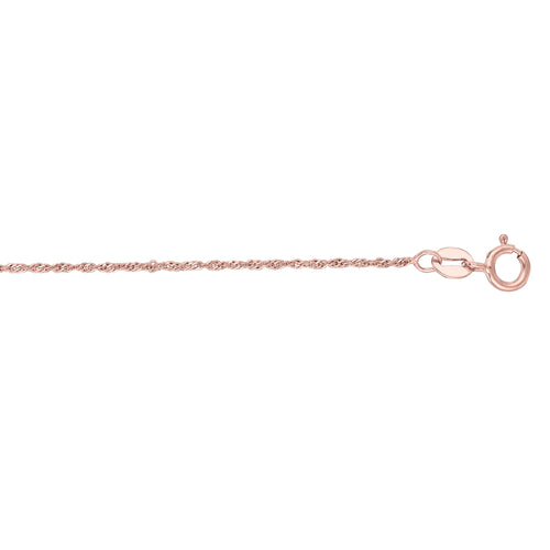 14K Rose Gold Chains | Carroll's