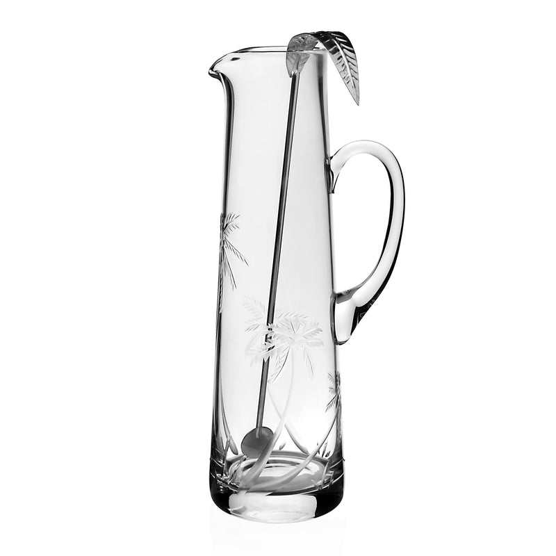 William Yeoward Crystal Palmyra Cocktail Jug & Stirrer
