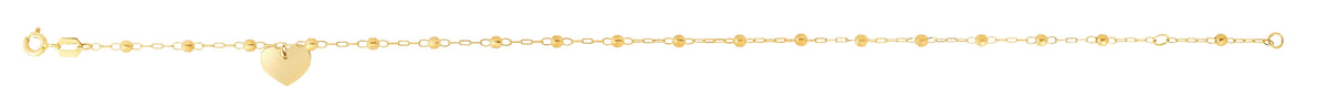 14K Yellow Gold Anklets | Carroll's