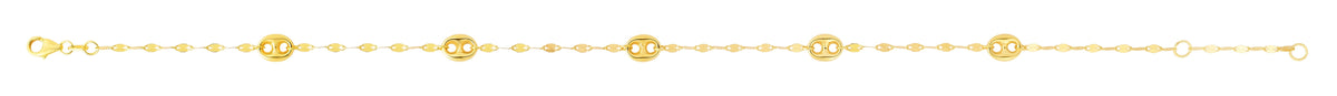 14K Yellow Gold Anklets | Carroll's