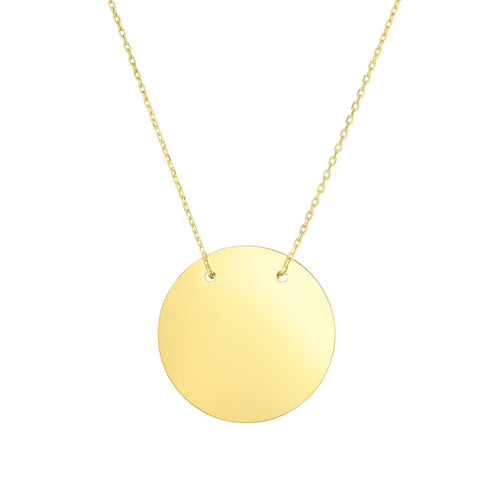14K Yellow Gold Necklaces | Carroll's