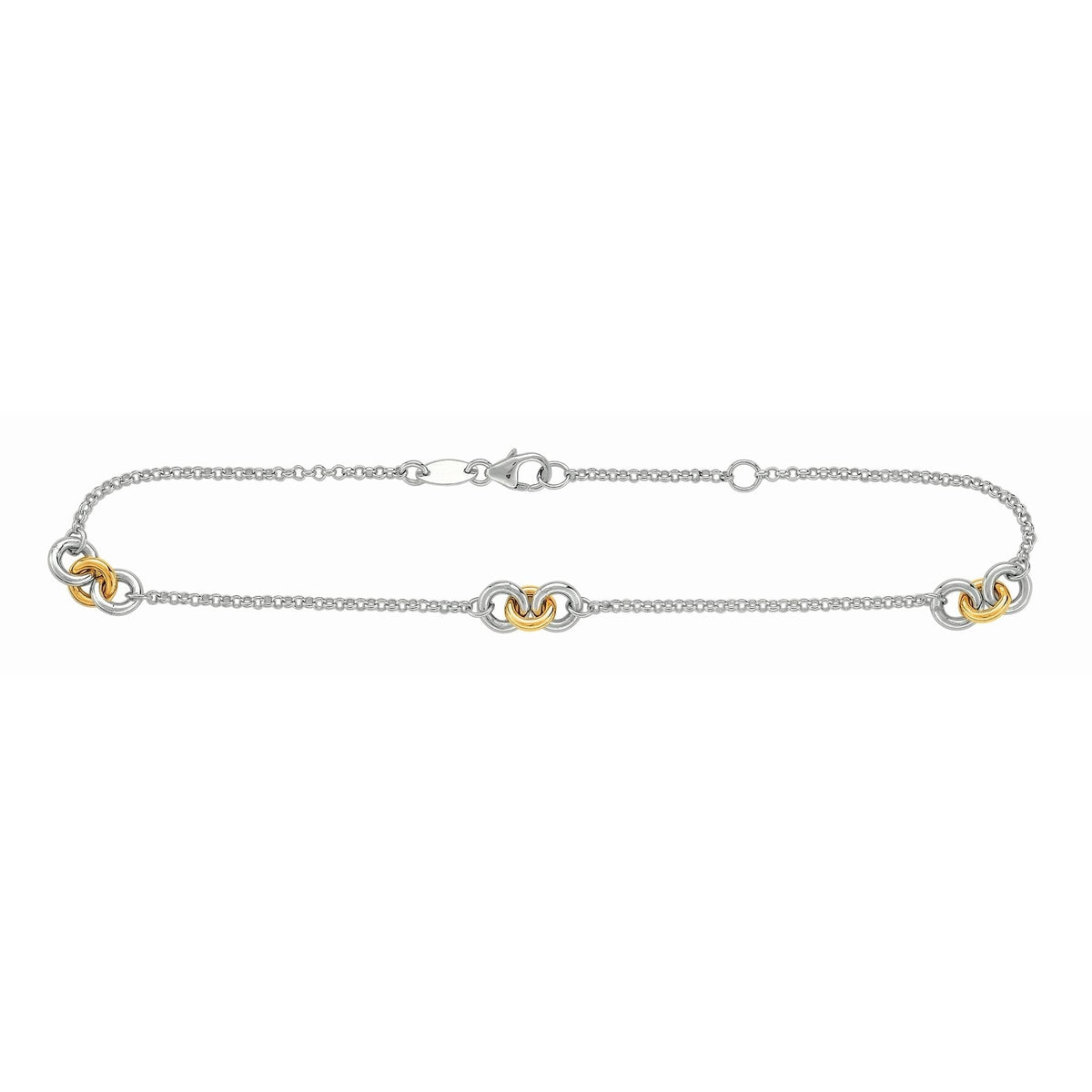 14K White Gold Anklets | Carroll's