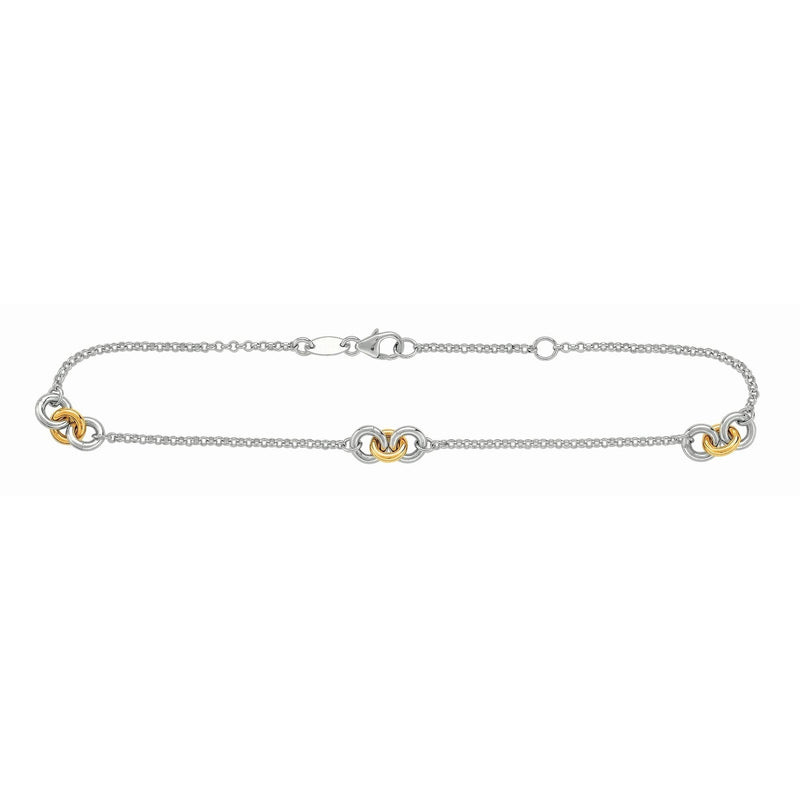 14K White Gold Anklets | Carroll's