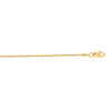14K Yellow Gold 1.1mm Sparkle Chain Necklace