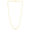 14K Yellow Gold 1.5mm Sparkle Chain Necklace