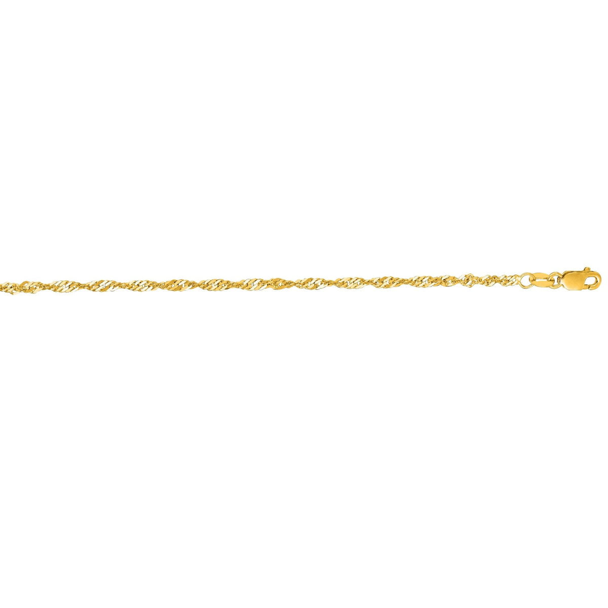 14K Yellow Gold Chains | Carroll's
