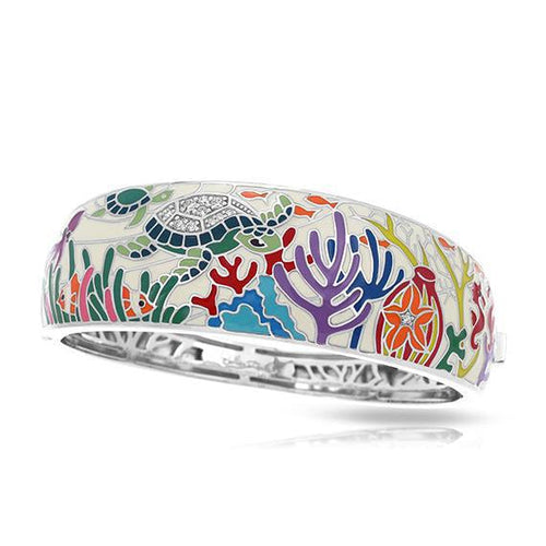 Sea Turtle Bangle in ivory