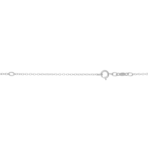 14K White Gold Chains | Carroll's