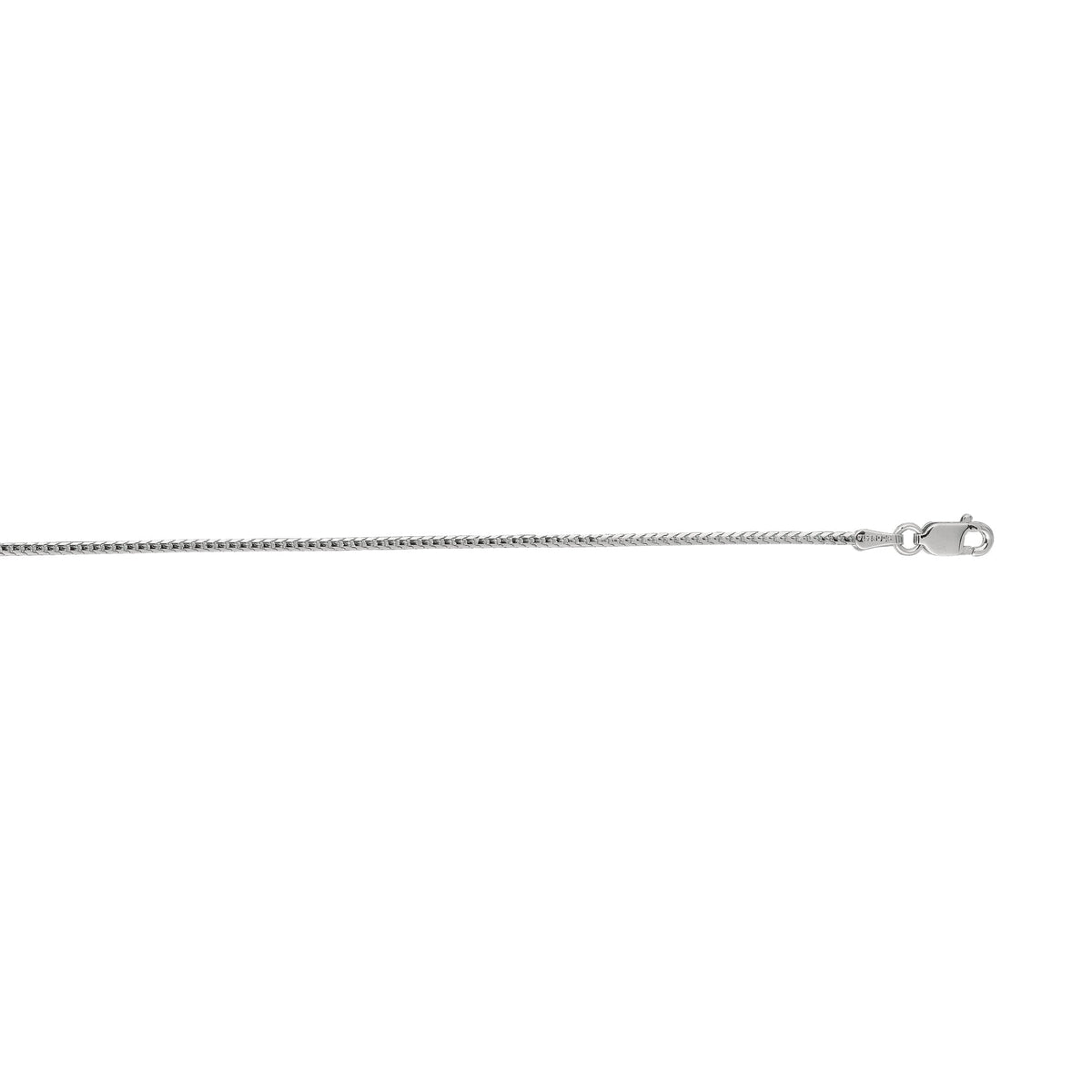 14K White Gold Chains | Carroll's
