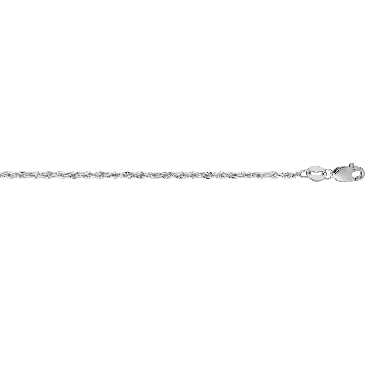 14K White Gold Chains | Carroll's