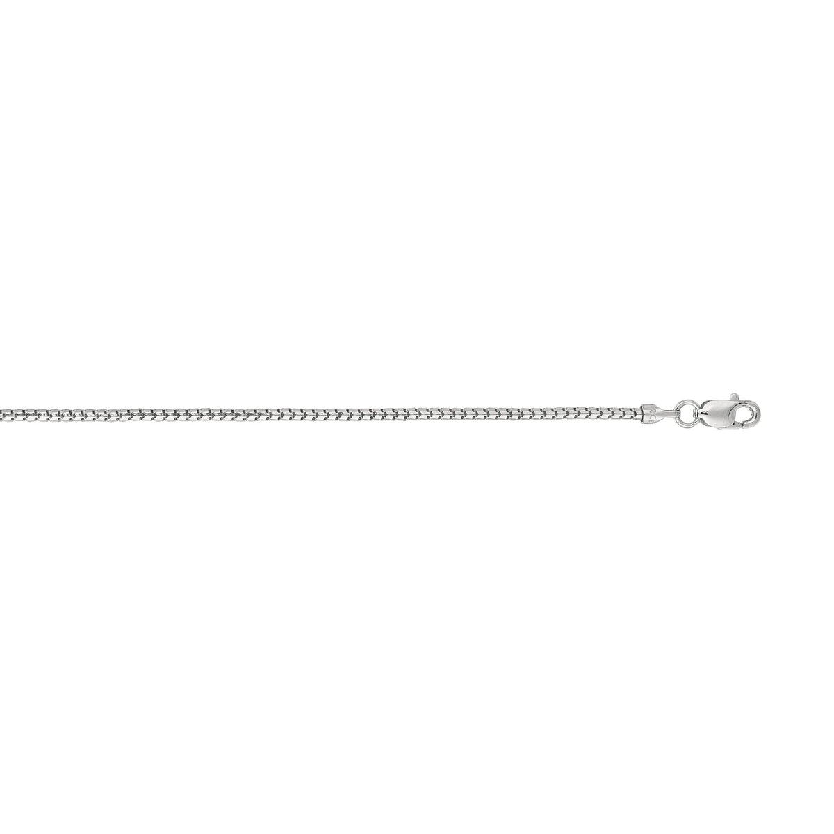 14K White Gold Chains | Carroll's