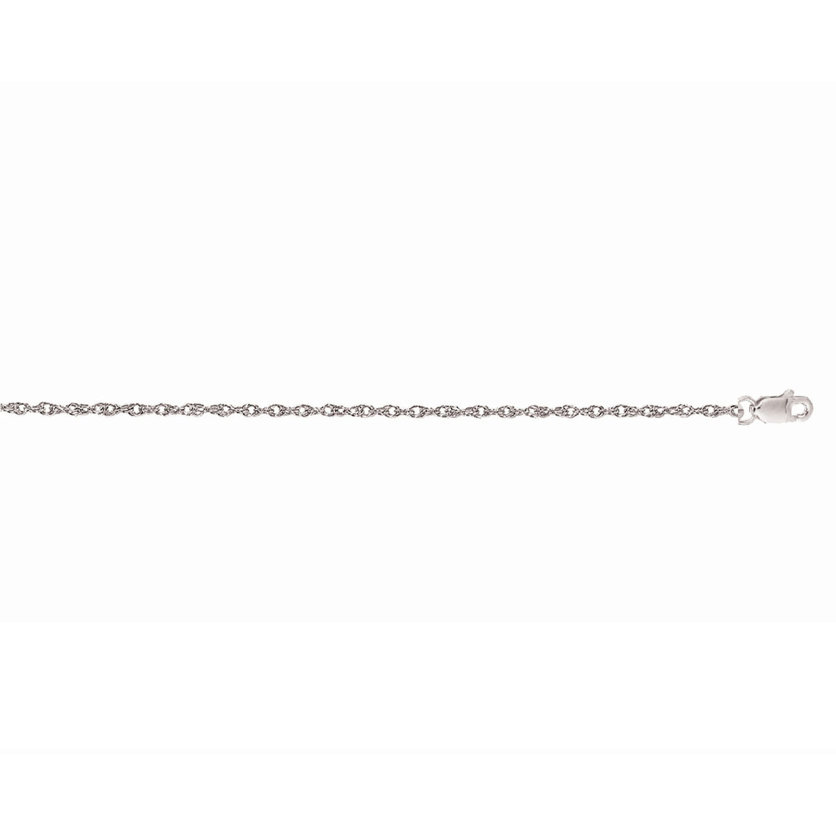 14K White Gold Chains | Carroll's