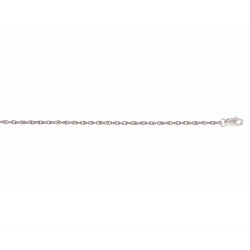 14K White Gold Chains | Carroll's