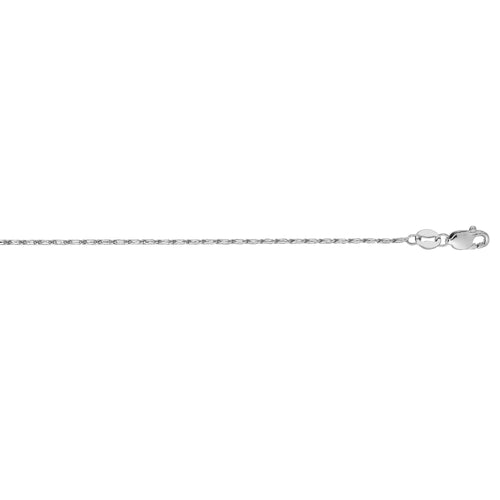 14K White Gold Chains | Carroll's