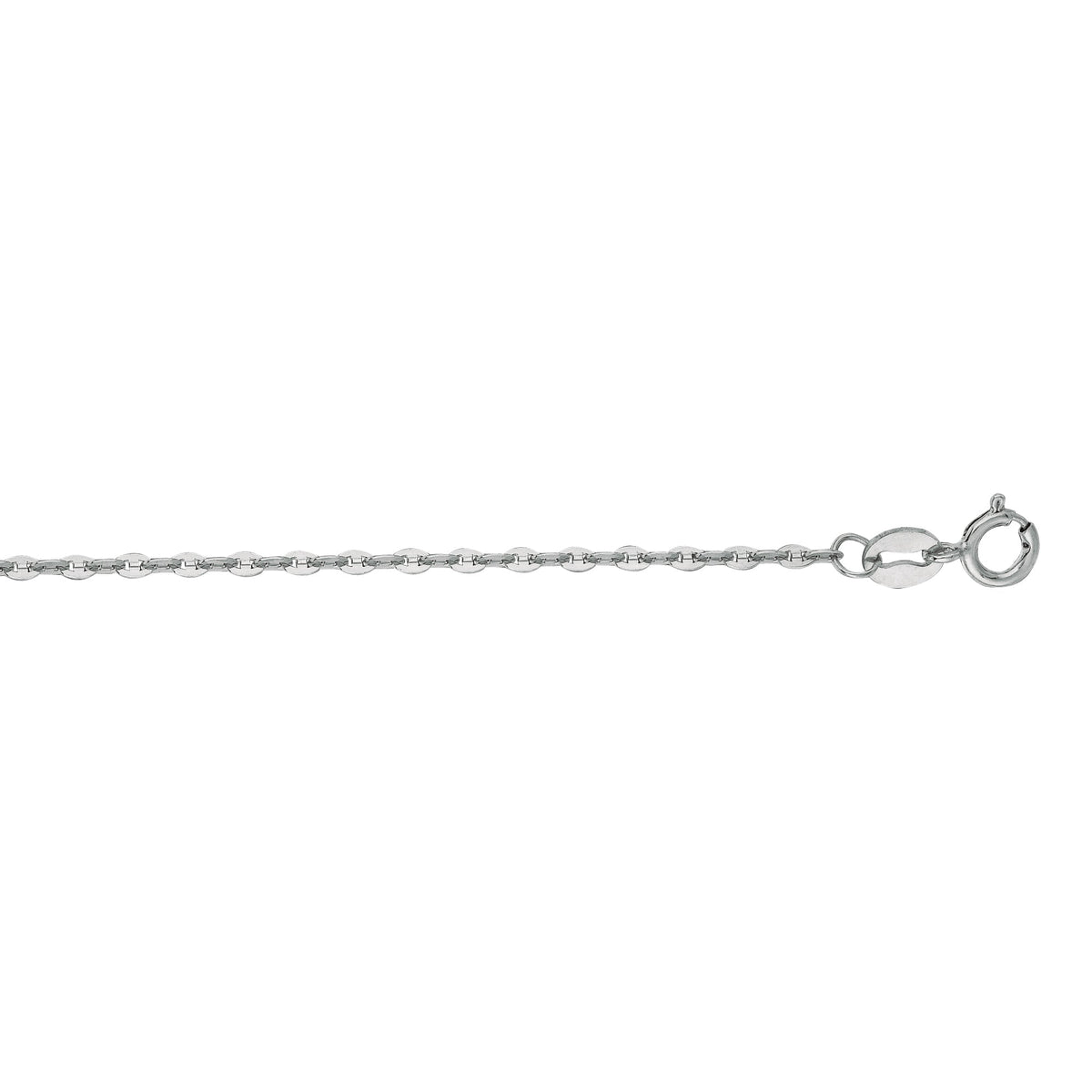 14K White Gold Chains | Carroll's