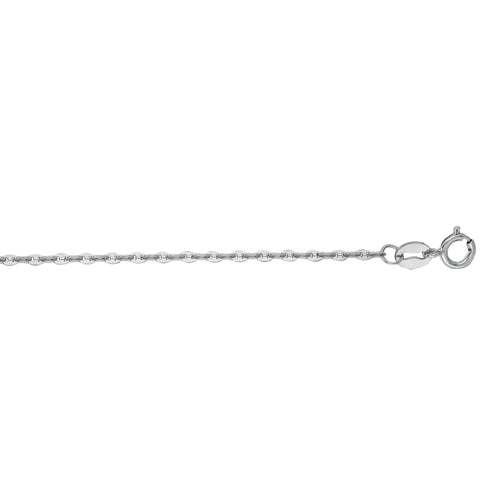 14K White Gold Chains | Carroll's