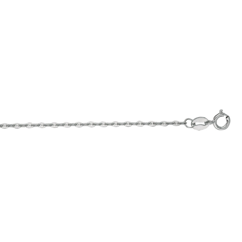 14K White Gold Chains | Carroll's
