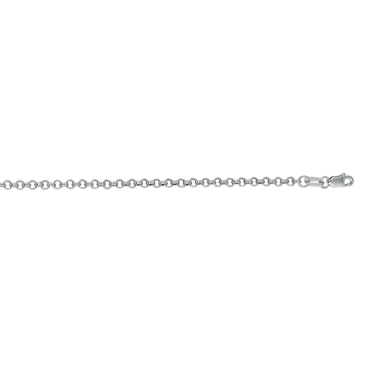 14K White Gold Chains | Carroll's