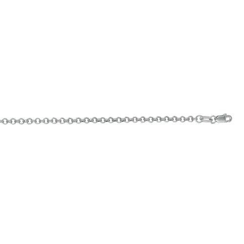 14K White Gold Chains | Carroll's