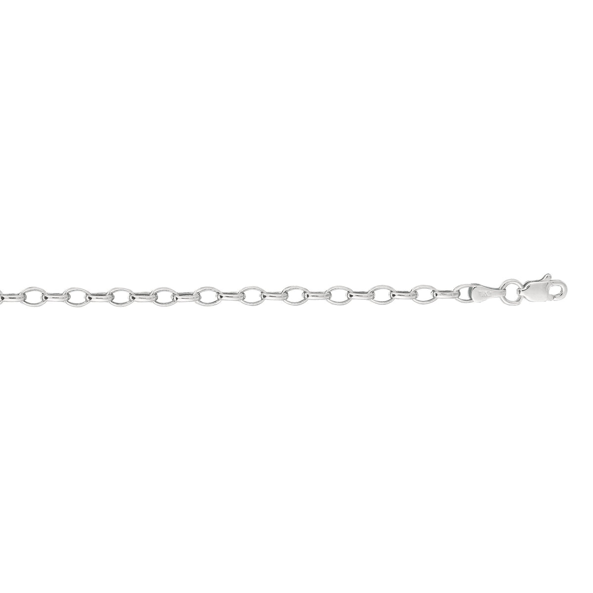 14K White Gold Chains | Carroll's