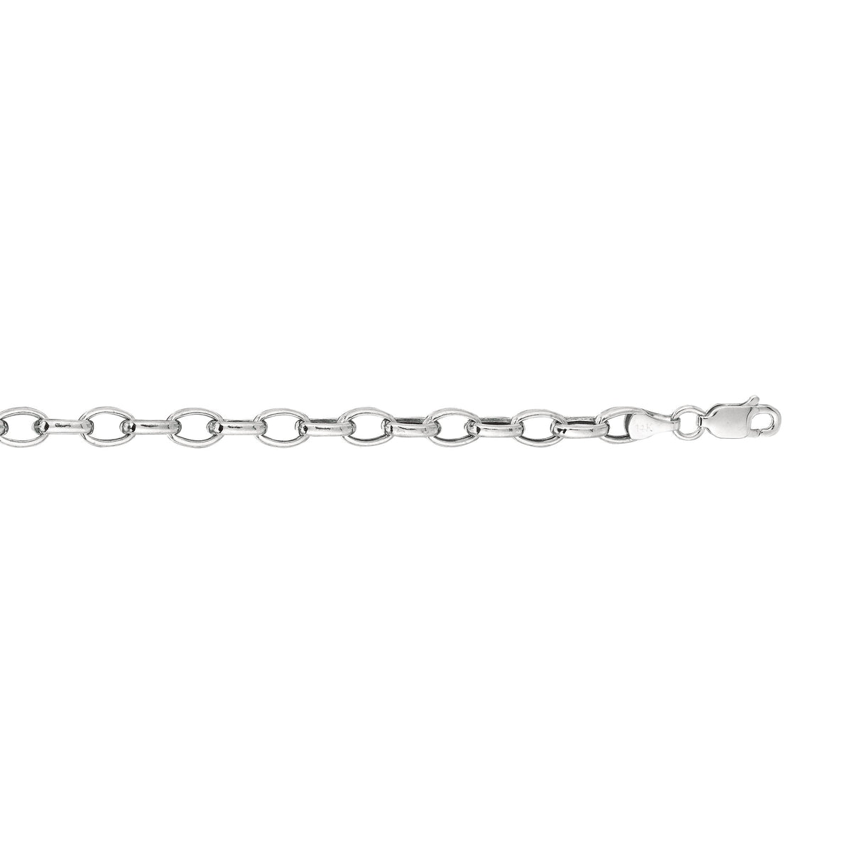 14K White Gold Chains | Carroll's