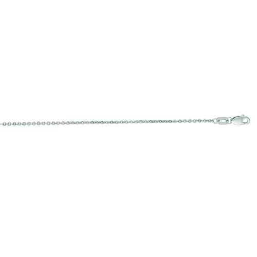 14K White Gold Chains | Carroll's