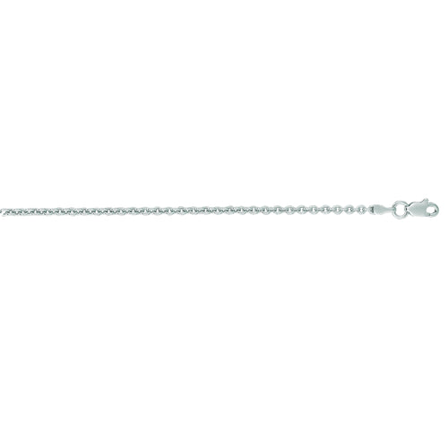 14K White Gold Chains | Carroll's