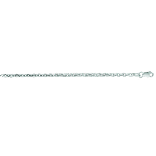 14K White Gold Chains | Carroll's
