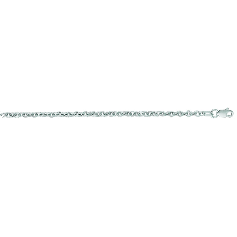 14K White Gold Chains | Carroll's