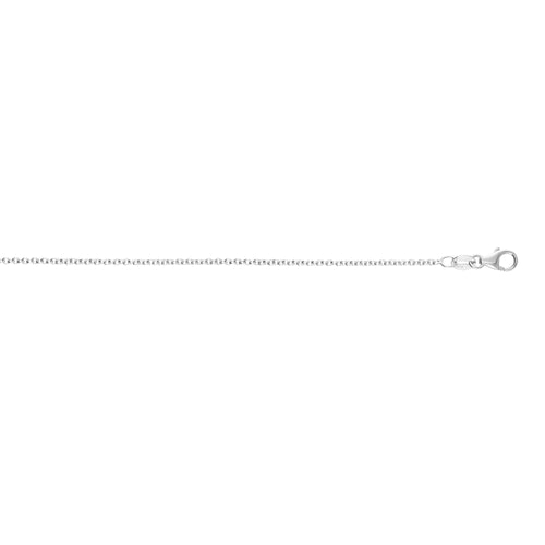 14K White Gold Chains | Carroll's