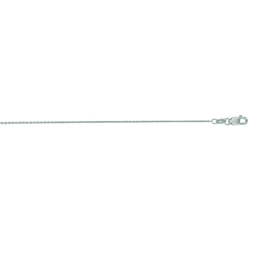 14K White Gold Chains | Carroll's