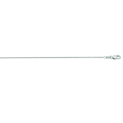 14K White Gold Chains | Carroll's