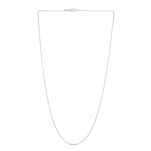 14K White Gold Chains | Carroll's