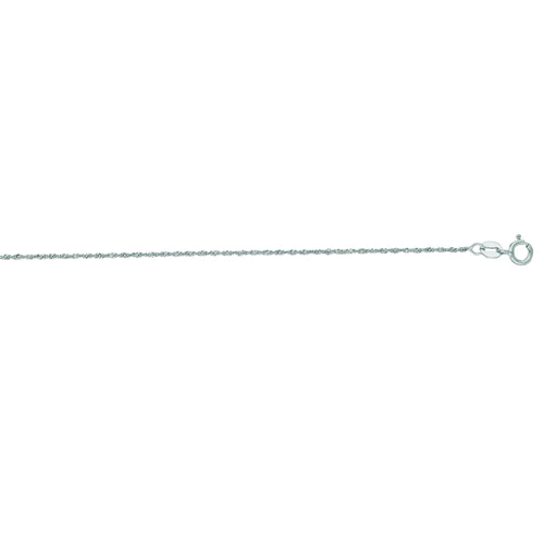 14K White Gold Chains | Carroll's