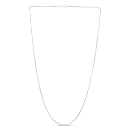 14K White Gold Chains | Carroll's