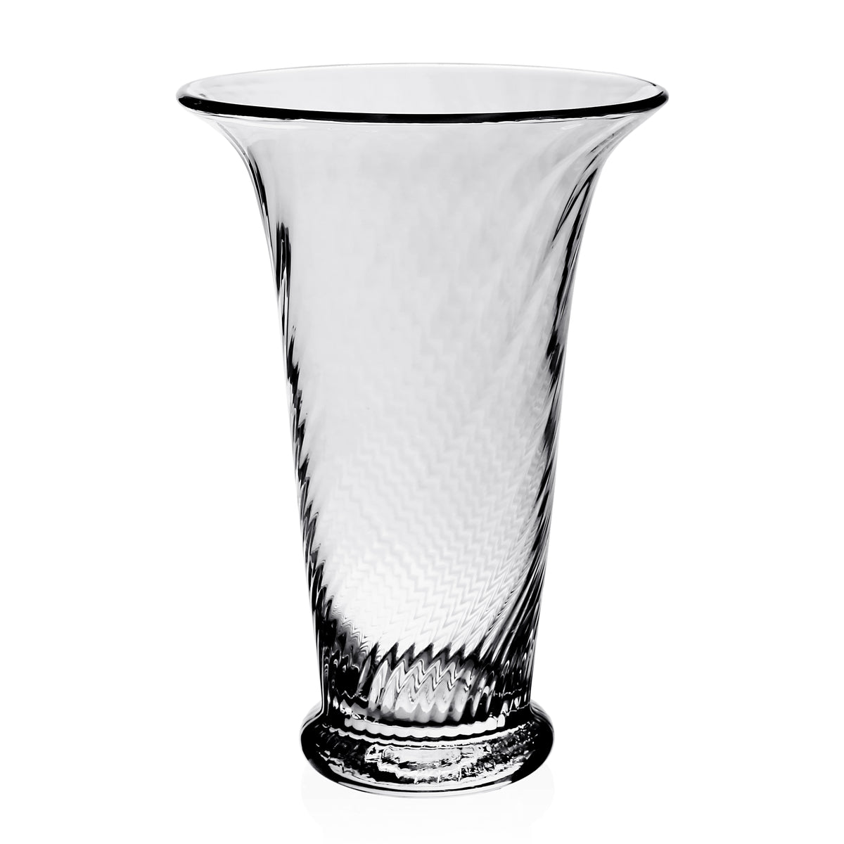 William Yeoward Crystal Waves Flower Vase — Large